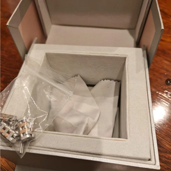 Michele Deco Madison Diamond & Two-Tone Pink Gold and Stainless Steel Watch - Picture 9 of 12